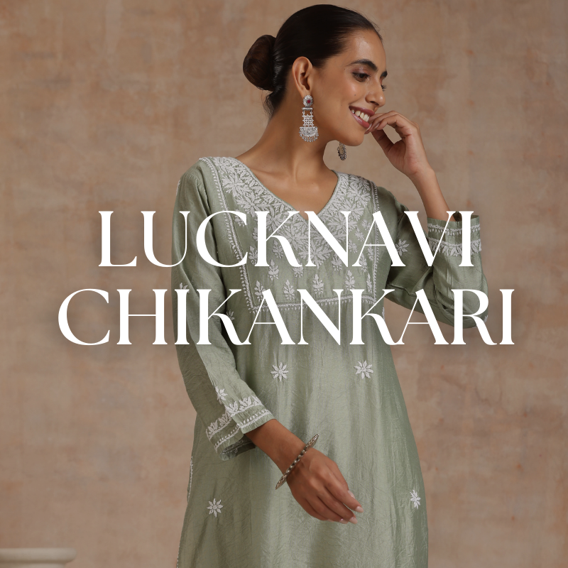 Lucknavi Chikankari